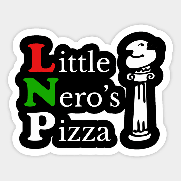 Little Neros Pizza Sticker by Bimonastel